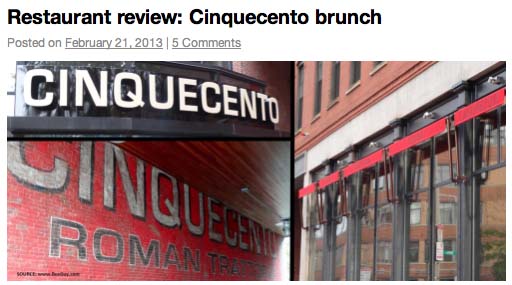 brunch review from copy