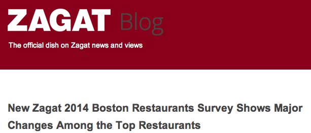 zagat top newcomers